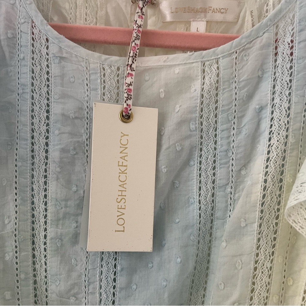Loveshackfancy Natasha Ruffle Mini Dress - Picture 9 of 13
